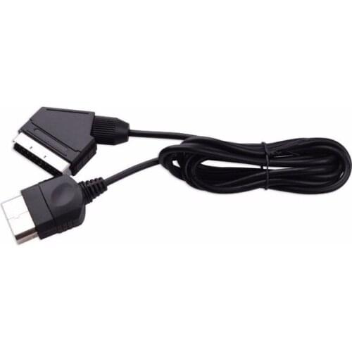 BUKIM HD TV RGB AV SCART LEAD CABLE FOR XBOX ORIGINAL CLASSIC 1 NEW scart cable