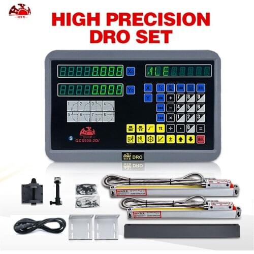 HXX DRO GCS900 Digital Readout / Display linear scale for lathe with 2pcs linear scale encoder