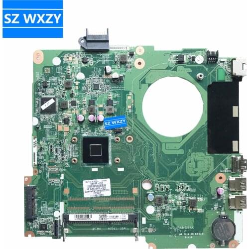For HP 15-F Series Laptop Motherboard 828166-601 828166-001 M0DEL U8A DA0U8AMB6A0 With SR1YW N3540 CPU MB 100% Tested Fast Ship