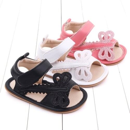 Breathable Summer Baby Kid Boy Girl Sandals Prewalker Newborn Leather Soft Sole Crib Shoes Cute Lovely Baby Shoes