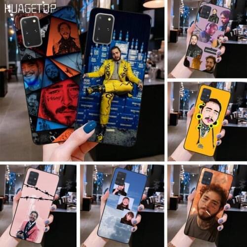 HUAGETOP Post Malone Custom Soft Phone Case for Samsung S20 plus Ultra S6 S7 edge S8 S9 plus S10 5G lite 2020