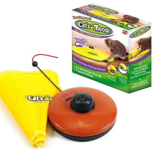 4 Speeds Cat Toy Undercover Mouse Fabric Cats Meow Interactive Electronic Toy Creative Pet Puppy Toy Cat supplies drop shipping