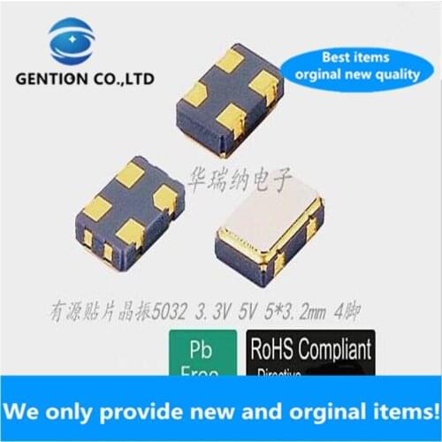5pcs 100% new and orginal TXC Active SMD crystal oscillator OSC 77.760M 77.760MHZ 77.7M 5032 size
