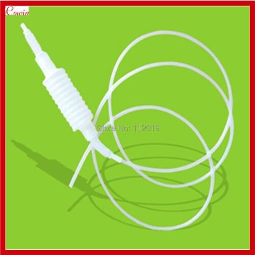 New 5pcs/lot 1.8m Portable Manual Car Fuel Gas Oil Gasoline Diesel Transfer Pump Extractor Water Liquid Suction Pump