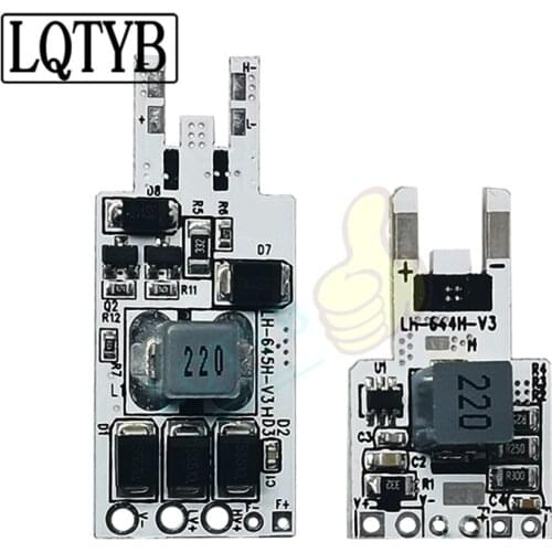 2pcs High-power LED car headlight drive power supply board C6 single lamp double light LED drive power supply board