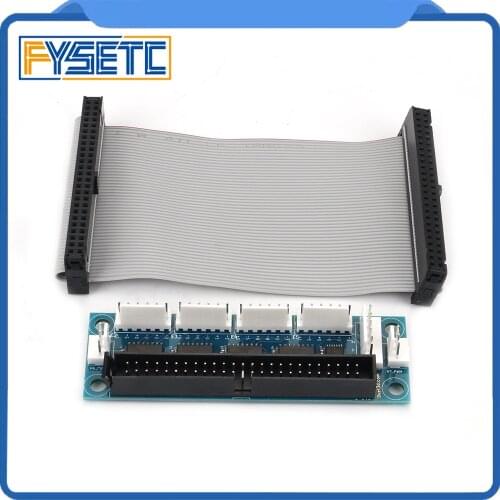 3D Printer Cloned Duet Expansion Breakout Board To Duet Wifi Or Duet Ethernet For External Drivers Taking Differential Signals