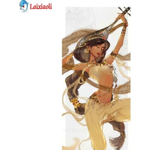 Full Square Diamond Painting Modern cartoon art, dancing woman Mosaic Picture Of Rhinestones Diamond Embroidery Sale Home Decor