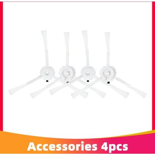 For Qihoo 360 S5 / S7 Robot Robotic Vacuum Cleaner Replacement Compatible Spare Parts Accessories 3-Arm Silicone Side Spin Brush