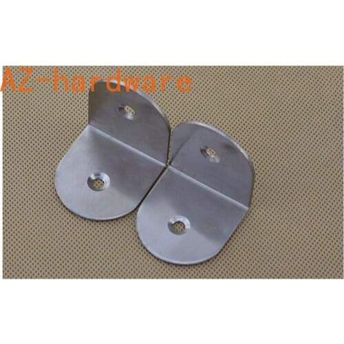Stainless steel angle code 90 degree angle code L-shaped angle code connector thickened angle code L-shaped bracket 2Pcs
