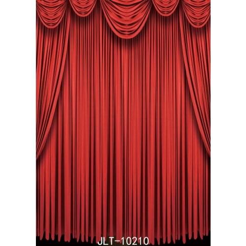 Rosy Stage Curtain Vinyl Photography Background Photocall Props for Studio Photography Backdrops for Photo Studio