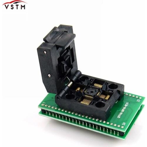 High Quality QFP48 to DIP48 IC Test Socket 0.5mm Picth /LQFP48 tO DIP48 Programming Adapter / TQFP48 to DIP48Adapter