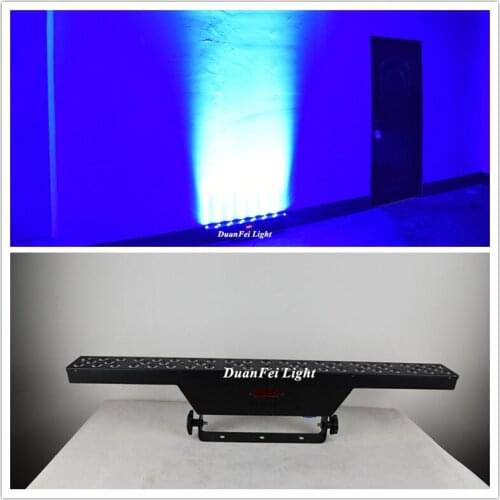 12lot High bright led wall washer bar light 54x3w LED RGBW Bar Dmx Washer Stage Lighting RGBW Bar LED indoor
