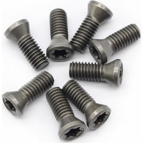 50PCS/SET Plum Screws CNC turning tool Knife Screws 3x7-4.0-T8 3x7-4.2-T8 3x8-4.0-T8 3x8-4.2-T8 3x10-4.0-T8 Cutting Tool