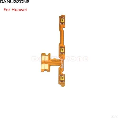 50PCS/Lot For Huawei Enjoy 7S / P Smart 2018 Power Button Switch Volume Button Mute On / Off Flex Cable