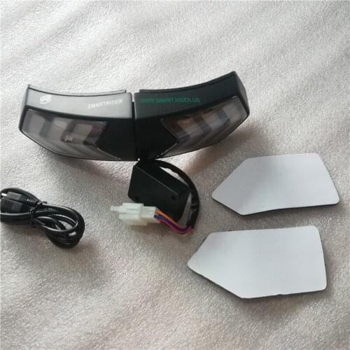 12V Wireless Motorcycle LED Smart Brake and Turn Signal Light Indicators For Motorcycle Helmet