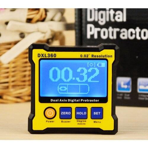 DXL360 Laser Level Instrument Digital Display Angle Protractor High-precision Dual Axis Digital Laser Level 100-240V 50-60Hz