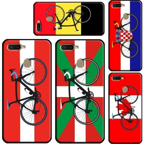 Bike Flag Austria Croatia Argentina Phone Case For OPPO A91 A15 A5 A9 A53 A31 2020 A5S A3S A1K A52 A72 F5 F7 Reno 2 Z 4 Pro