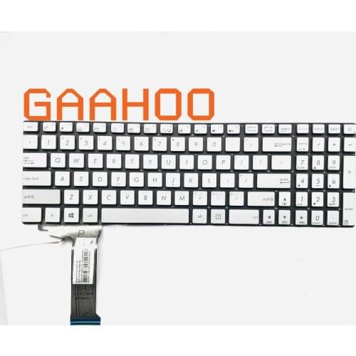 Original US Backlight keyboard forASUS G771 G771JW GL771JM GL771JW N551J N551JK N551JM N551JQ N551ZU N551Z G551JK G551J SLIVER