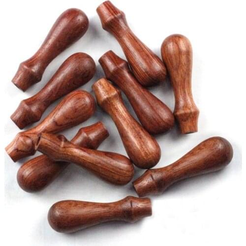 Rosewood Stamp Handle Vintage Craft Supplies Gift Scrapbooking Material Decorative DIY Card Exquisite Wax Stamp Handle