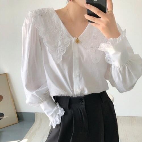 Zelopheha Collar Blouses