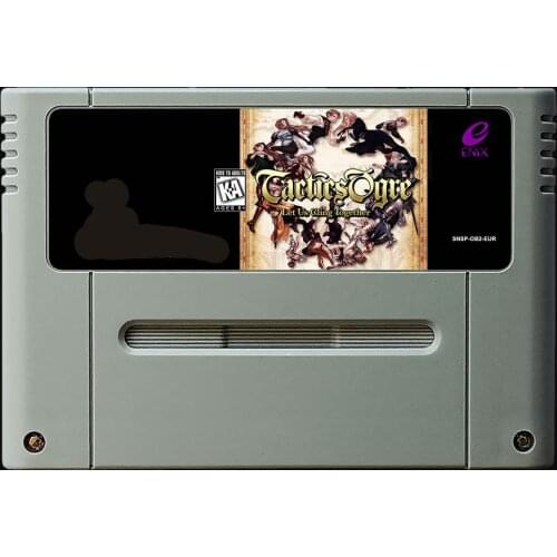 16Bit Games ** Tactics Ogre Let Us Cling Together ( PAL version English Language!! )