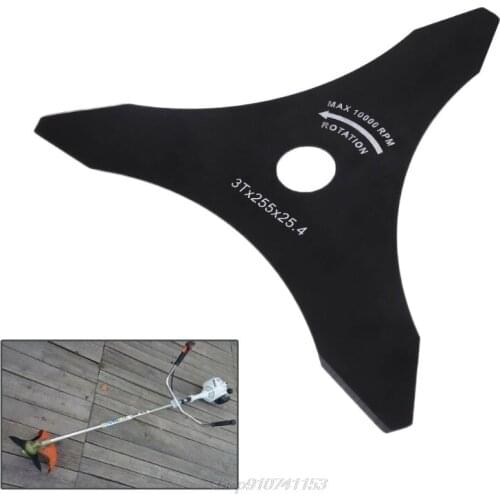 3 Teeth Brush Cutter Brushcutter Trimmer Blade Strimmer Lawn Mower Accessories F19 21 Dropshipping