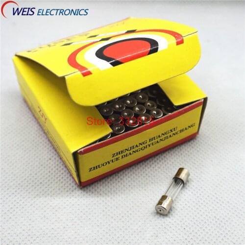 50PCS fuse sample kits 5*20mm 0.5A 1A 2A 3A 4A 6A 7A 8A 10A 15A 10value * 5pcs each fuze protective tube