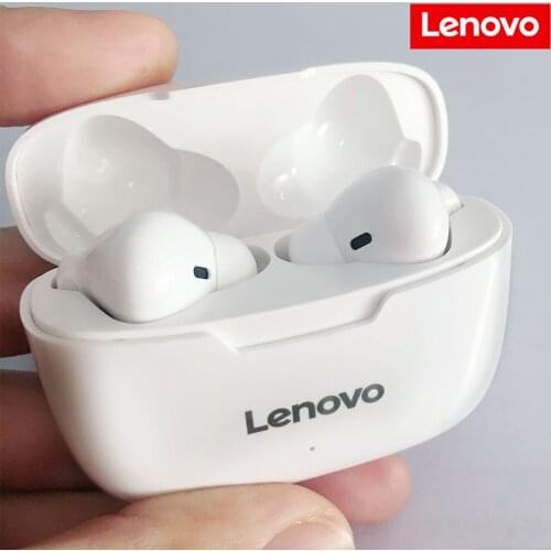 Original Lenovo Wireless Earphone Hifi Stereo Headphones Mic TWSS Earbuds Touch Control Headset Sport Gaming For Xiaomi/Samsung