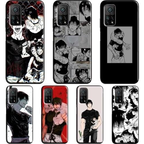 Toji Fushiguro Jujutsu Kaisen Anime For Xiaomi Mi 11 Ultra Note 10 Lite Mi 9T 10T Pro A3 Coque For POCO X3 Pro M3 F1 F3 Case