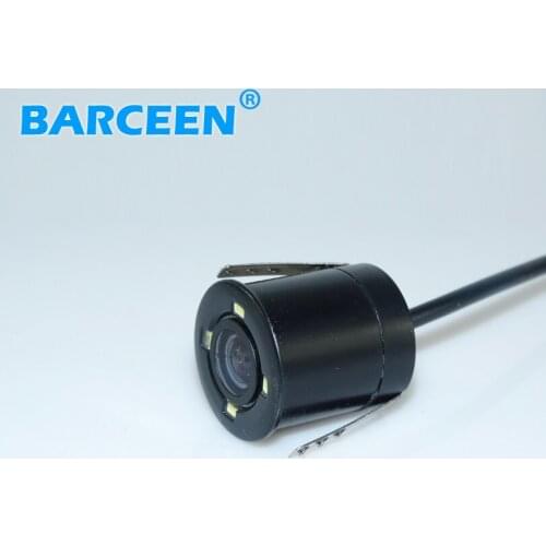 Hot saleCar Parking Backup Reverse Rear View Camera 8 LED Night Vision 170 Degree Mini Waterproof Color CCD Image Free Shipping