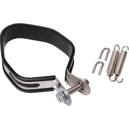 Motorcycle Exhaust Silencer Clamp Butt Joint Narrow Band Exhaust Seal,1 Set