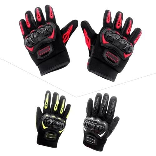 Motorcycle Four-season Universal Cycling Glove Full-finger Protective Shell Gloves Off-road Racing Breathable Touch Screen Glove