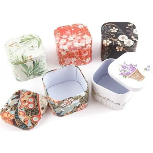 New Small Tinplate Box Tea Dried Fruit Personality Candy Packaging Box Tin Box Storage Box Custom Tin Cookies Jar For Packaging