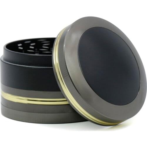 New 4 layer Zinc Alloy 63mm Smoke Spice Mill Crusher Muller Grinder Tobacco Herb Grinder Shisha Hookah Pipe Wholesale 2020