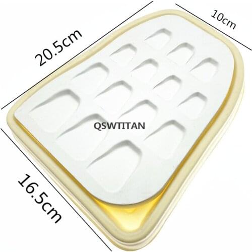 14 Slot Dental lab Palette Mixing Watering Moisturizing Plate Palette Dental Lab Equipment