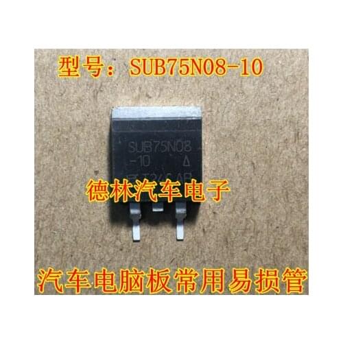 SUB75N08-10 P0356-104678E3 New Ones