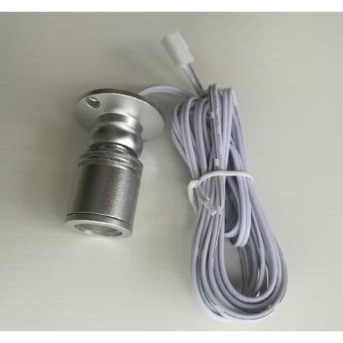 Mini Led Spotlight 1.5W Led recessed cabinet downlight 12V DC jewelry show Include Led Driver 4000K Ceiling light lamp