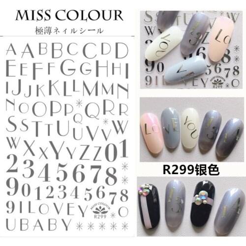 1 Sheet Black White Leaf Rainbow Nail Art Sticker Slider Flower Water Decals Decor Watermark Tattoo Manicure Accessories