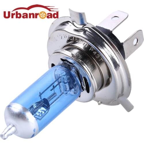 1PC h4 halogen bulb car 6000k 12v 60/55w p43t halogen 55w 60w h4 white halogen fog light bulb Headlight Head Lamp
