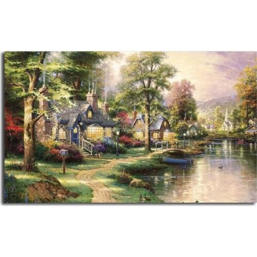 BluePanda Wall Paintings Landscapes