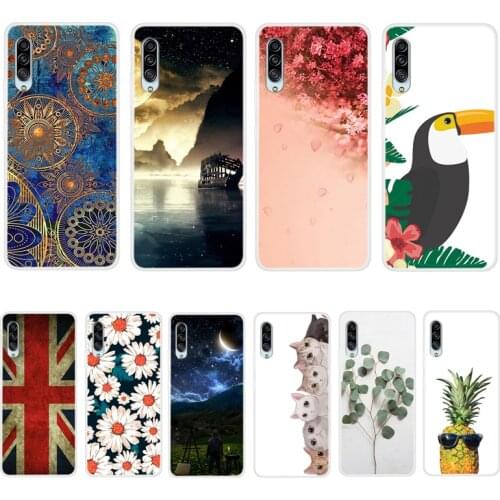 Case For Samsung Galaxy A90 5G Phone Cover Back Fitness Silicone Bumper Softness TPU With Colorful Printing