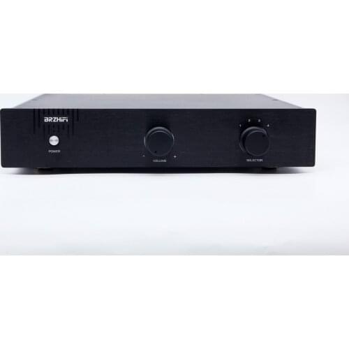 Hifi Black JC2 Full Symmetry FET Stereo Preamplifier Base On MARK LEVINSON JC-2 Preamp Circuit