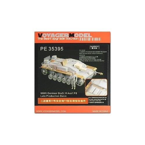 KNL HOBBY Vogager Model PE35395 3 assault-gun F / 8 late upgrade metal etching parts (dragon 6644)