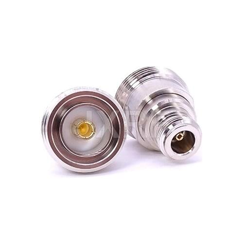 JX connector 5pcs RF microwave Coaxial Coax Adapter L29 7/16 DIN female to N female connector