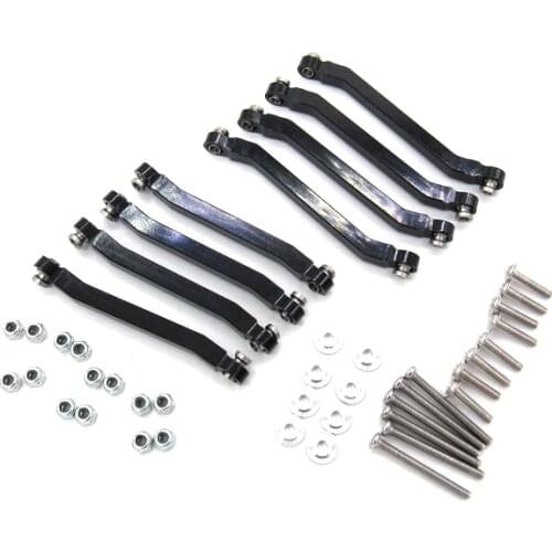 Metal Chassis Pull Rods Drag Link Suspension for MN D90 D91 D96 D99 D99S MN90 MN99S 1/12 RC Car Upgrade Parts