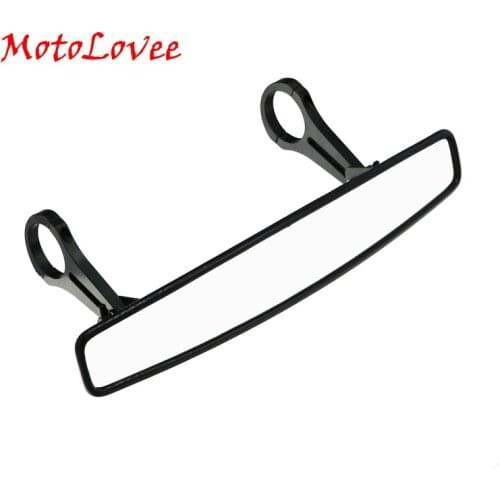 MotoLovee 15" UTV XUV MTV Wide Angle Convex Rearview Center Mirror for Polaris RZR800 1000 XP900 1000 S For Yamaha Rhino