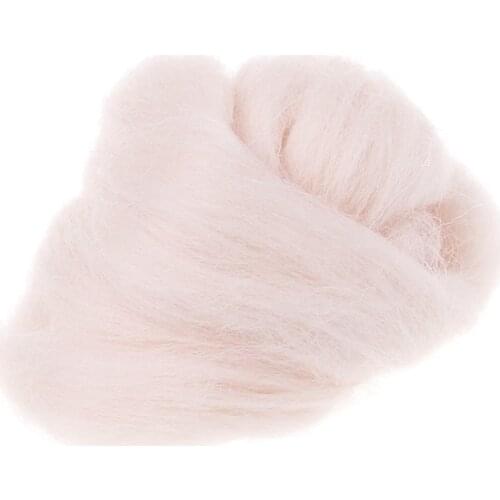 2021 New Fashion Wool Corriedale Needlefelting Top Roving Dyed Spinning Wet Felting Fiber
