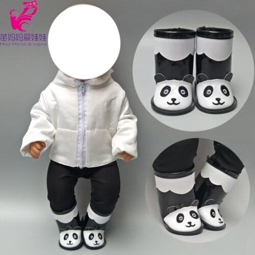 Shoes for born baby doll boots cute bear shoes baby doll high tops 18 inch girl doll shoes rain boots