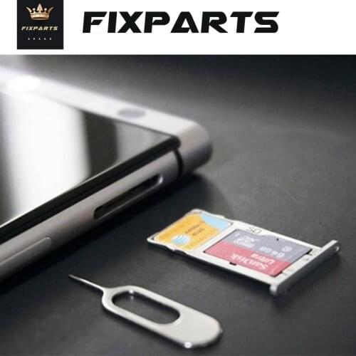 Original New For BlackBerry Keyone DTEK70 SIM Micro SD Card Holder DTEK60 Sim Tray Reader For BlackBerry KeyTwo Key2 Cell Phone