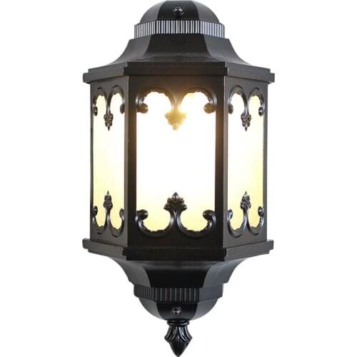 Retro creativity simple Villa Courtyard Corridor Balcony Aisle Decoration Bar Outdoor Waterproof Wall Lamp